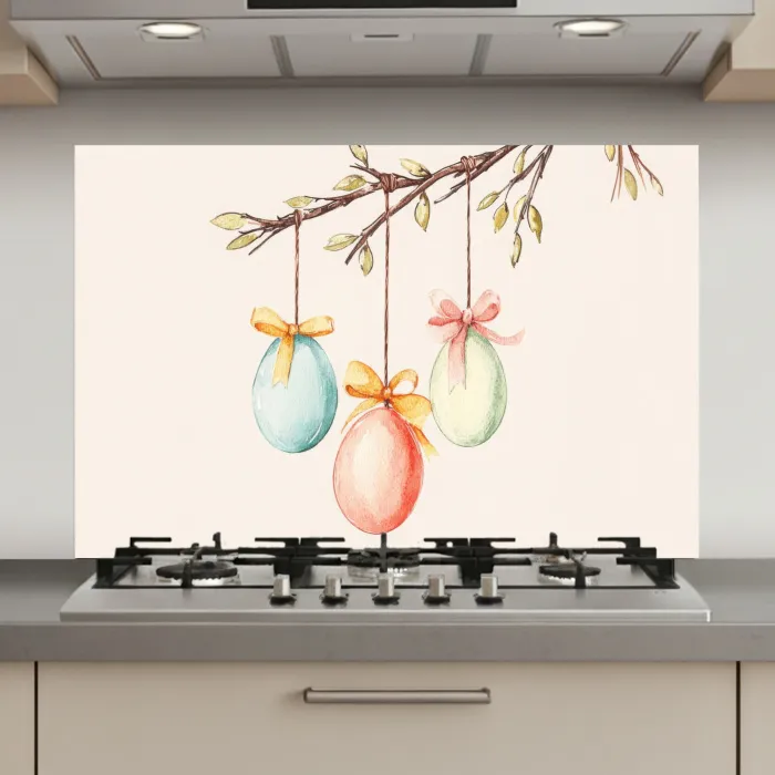 Paastak - Strikje - Eieren keuken achterwand spatscherm klein -3d_website