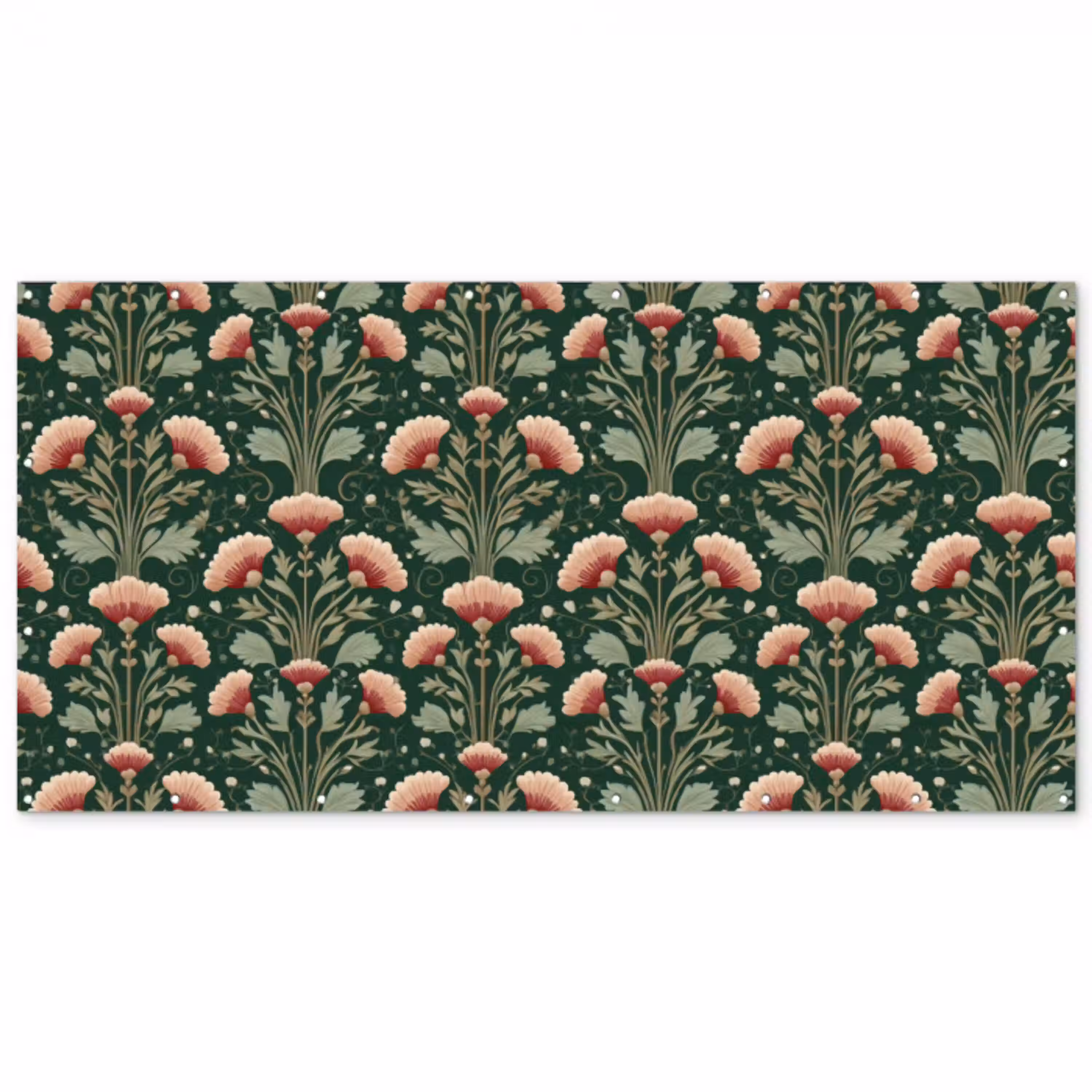 Patroon - Botanisch - Kleurrijk Balkonbeschermer Duitsland klein 596 -zz_3d