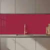 Rood - Effen kleur keuken achterwand 2 middel 871 zz_3dshopping