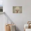 Dromerig - Beige - Paardenbloemzaadjes tuinposter los doek klein -sfeer8