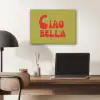 Ciao bella - Rood - Groen - Stippen PET vilt klein -sfeer5