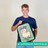 Kawai - Alpaca - Groen Rugzak - Zwart middel -sfeer7_NL