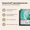 Impressionistisch Proostmoment Inductie beschermer vinyl 3mm middel -sfeer2