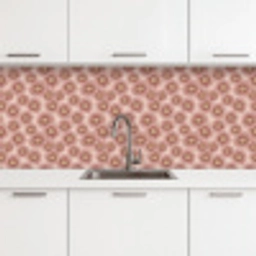 Gerbera - Bloemen - Roze keuken achterwand 2 middel 871 -3d
