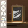 Trommel - Close-up - Drumstokken - Zwart Light Box met kabel (Tafellamp) klein -USP_NL