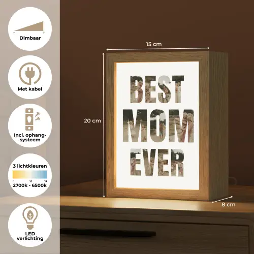 upload-69ddf9caeb83c-best-mom-ever Light Box met kabel (Tafellamp) klein -USP_NL