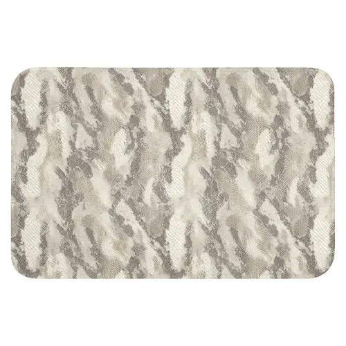 Slang - Patroon - Taupe WCmat klein 1009 -3d