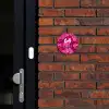 Roze rozen - Modern Naambord Rond klein -sfeer1-rond-XS
