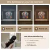 Graffiti - Hond - Zwart - Kleuren Light Box met batterij (Wandlamp) middel -USP_lichtkleurNL