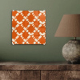 Oranje - Ruitpatroon - Wit plexiglas 5mm klein 11 -sfeer3