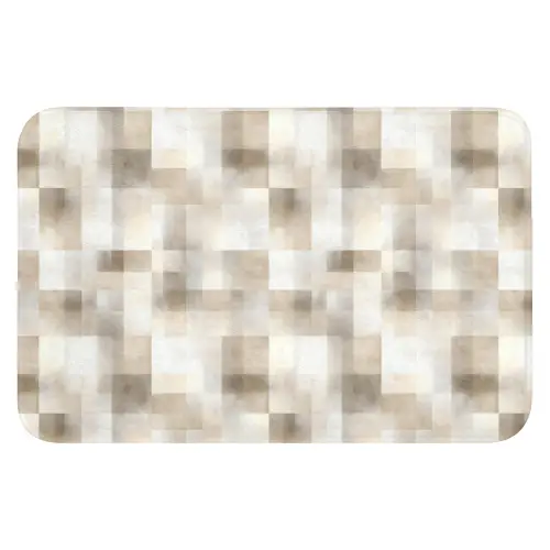 Textuur - Linnen - Beige WCmat klein 1009 -3d