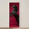 Hengst - Steigert - Rood deurposter klein -3d_beige