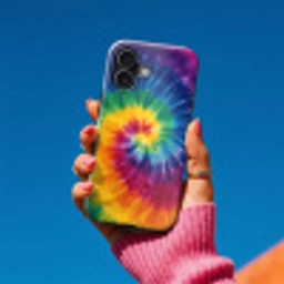 Regenboogkleuren - Spiraal - Kleurrijk Toughcase MagSafe Apple iPhone 17 klein -Sfeer1V