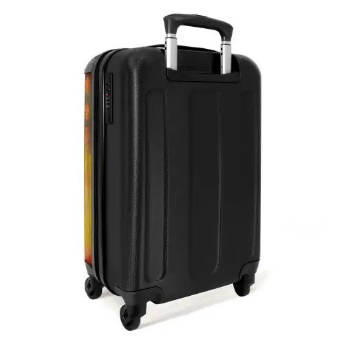 Portret van een tijger als olieverf kunst NBS - Handbagage koffer - Unisex middel -achterkant