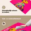 Hagedis - Bloemen - Roze - Kimono Inductie beschemer met haakjes klein -ky-schoon-nl