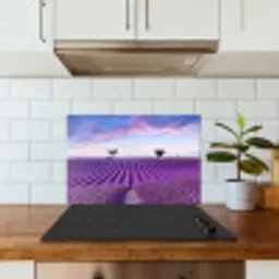 Lavendel - Natuur - Paars - Bomen - Bloemen keuken achterwand spatscherm klein -sfeer2