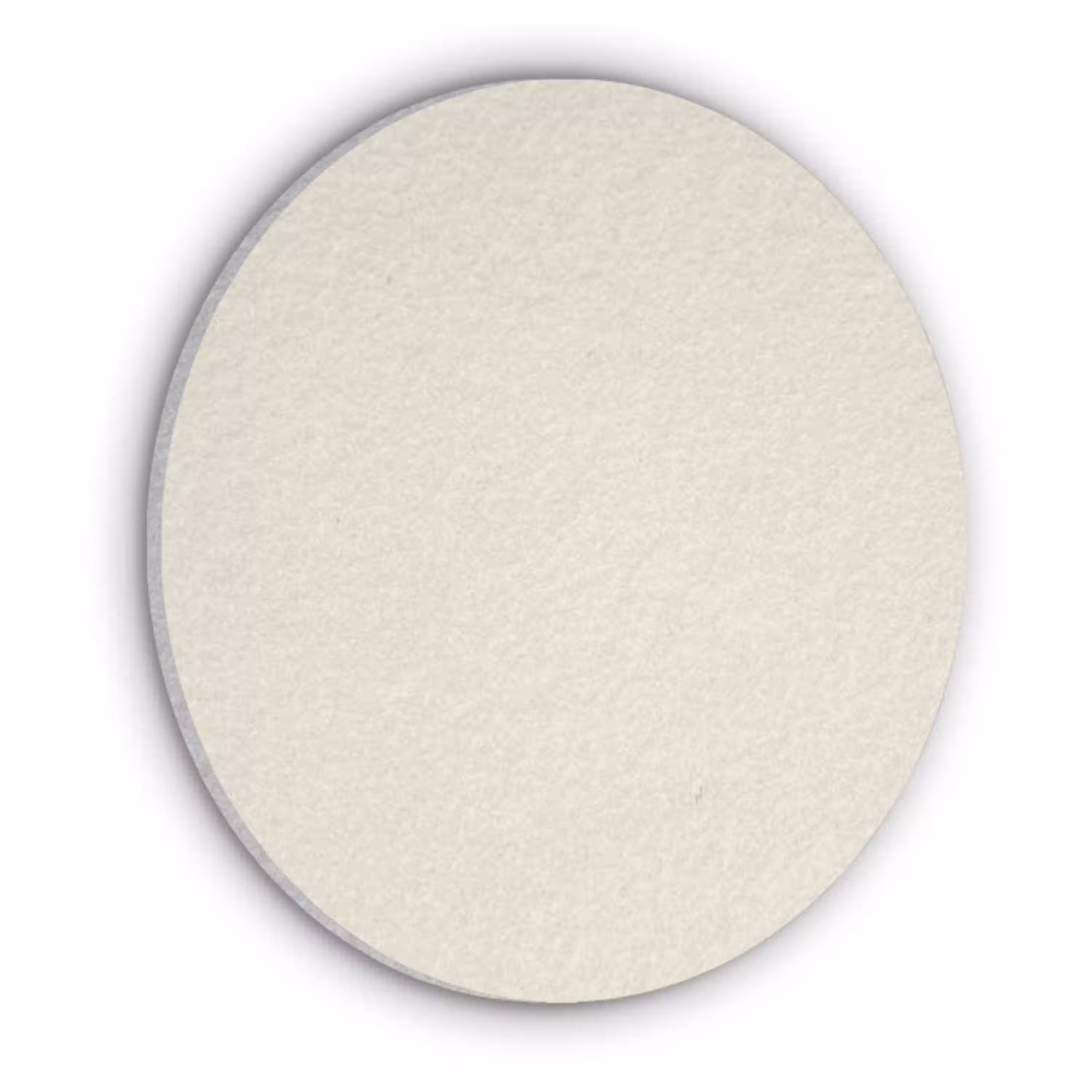 Drop - Delay - Nude Akoestische PET Vilt - Rond klein 838 -3d