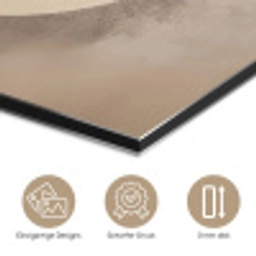 Vogel - Beige - Japandi aluminium wit klein -closeup_DE