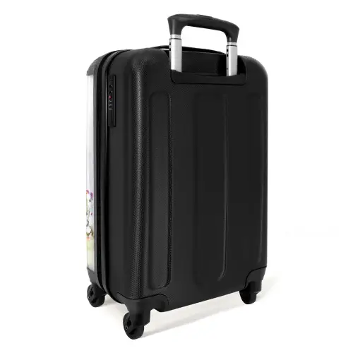 Eenhoorn safari NBS - Handbagage koffer - Kinderen Unisex middel -achterkant