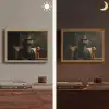 Hert - Zonnebril - Zwart - Pak Light Box met batterij (Wandlamp) middel -sfeer3