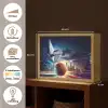 Basketbal - Sport  - Basket - Stad Light Box met batterij (Wandlamp kind) middel -USP_websiteoverzichtNL