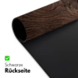 Houtnerf - Textuur - Patroon - Bruin - Rustiek Muismat XXL klein -ysfeer2_duits