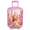 Prinses - Roze - Kasteel Kinderkoffer - Roze klein -zz3dotto