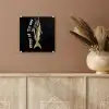 Vis - Zwart - Goud - Tekst plexiglas 5mm klein -sfeer5