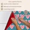 Retro - Hartjes - Patroon keuken achterwand spatscherm klein 900 -spatscherm_NL