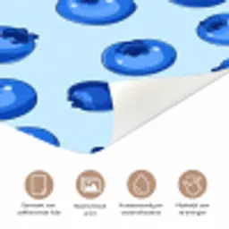 Bessen - Modern - Blauw deurposter klein 289 -closeup_NL