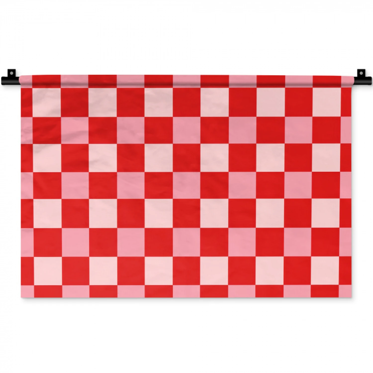 Vierkant - Klassiek - Rood Wandkleed katoen klein 269 -zz3d