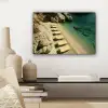Strandbedden - Zee - Stenen - Baai canvas 2cm klein -sfeer6