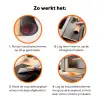 Vormen - Abstract - Kleurrijk Inductie beschermer vinyl 3mm klein -zzzzzzz-td-werking