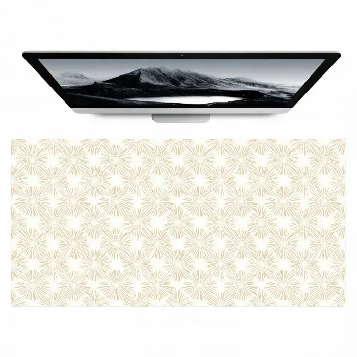 Abstract - Motief - Beige Muismat XXL klein 681 -zzz3d