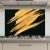 Goud - Verf - Strepen - Luxe - Abstract keuken achterwand spatscherm klein -3d_website