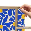 Abstract - Bloem - Blauw Light Box met batterij (Wandlamp) middel 907 -USP_websiteprintNL