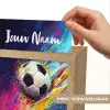 Neon - Voetbal - Kleurrijk Light Box met kabel (Kinderlampje) klein -USP_websiteprintNL