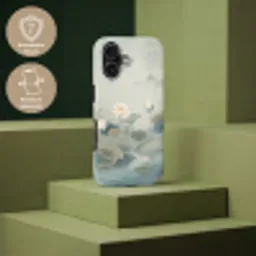 Lotus - Bloemen - Groen Toughcase MagSafe Apple iPhone 17 klein -USP_PrintM_DE