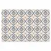 Bladvorm - Patroon - Kleurrijk Placemat vinyl groot 368 -zzsfeer1_Kitchenyeah-website