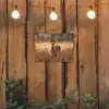 Hert - Graanveld - Bruin tuinposter los doek klein -sfeer1