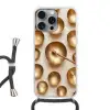 Symmetrisch - Goud - Brons - Balans Hoesje iPhone 16 Pro Max met koord klein -3d
