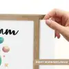 Ruimte - Wezen - Hartjes - Planeet Light Box met batterij (Wandlamp kind) middel -USP_websiteprintNL
