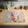 Bloem - Leeuwenbek - Roze - Stengel Inductie beschermer vinyl 3mm klein -sfeer5