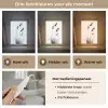 Minimalistisch - Stelen - Wit Light Box met kabel (Tafellamp) klein -USP_lichtkleurNL
