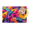Abstract - Vormen - Kleurrijk Placemat vinyl groot -zzzproduct_Kitchenyeah-website