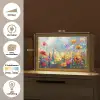 Bloemen - Natuur - Botanisch - Kunst Light Box met kabel (Tafellamp) klein -USP_websiteoverzichtNL