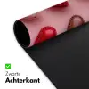 Macarons - Hartjes - Kleurrijk - Roze Muismat XXL klein -sfeer2