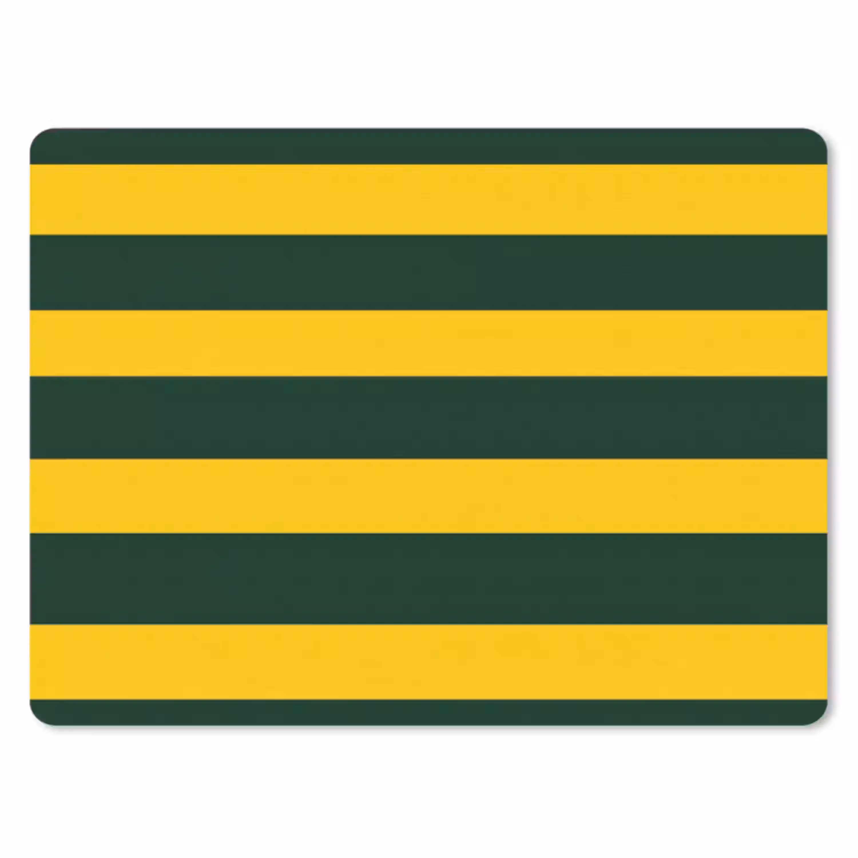 Klassiek - Strepen - Groen muismat rubber klein 262 -3d