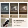 Halter - Gewichten - Zwart Light Box met batterij (Wandlamp) middel -USP_lichtkleurNL