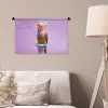 Papegaai - Koksmuts - Pilaar - Vogel Wandkleed katoen klein -sfeer4